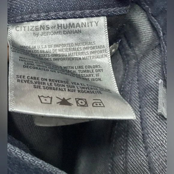 Citizens of Humanity Men's Blue Jeans Byron - Picture 8 of 10